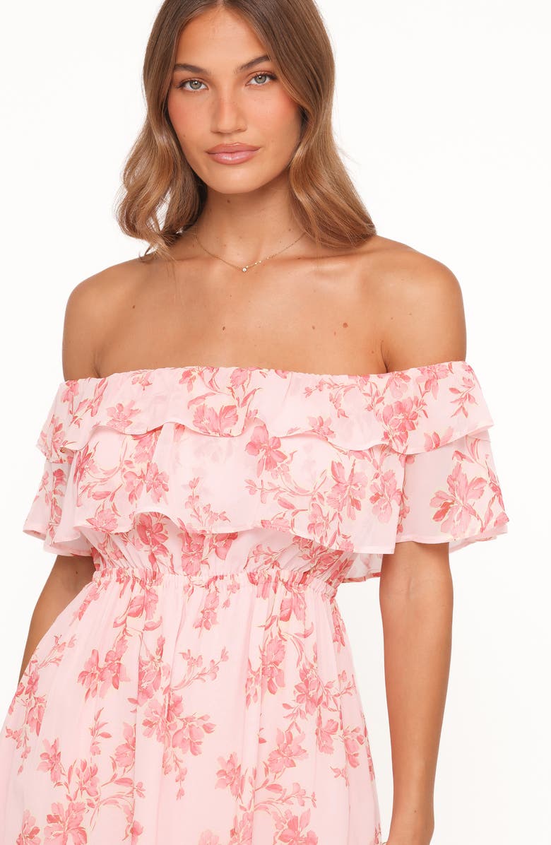 Petal & Pup Majesty Maxi Dress, Alternate, color, Rose Pink Floral