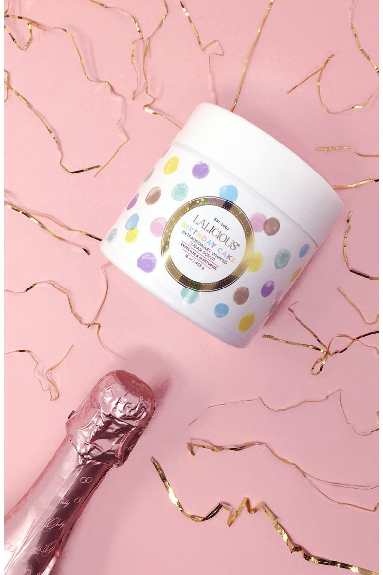 Birthday Cake Extraordinary Whipped Sugar Scrub, Alternate, color, BIRTHDAY CAKE