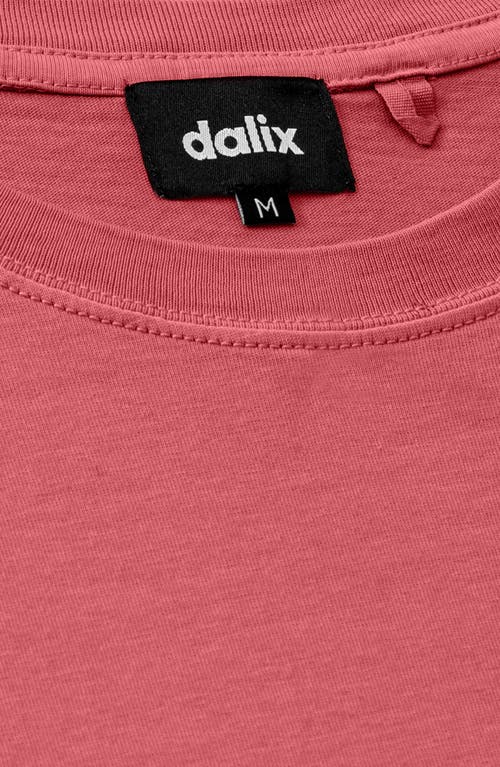 Dalix Mens Lil Alien Midweight Garment Dye Tee