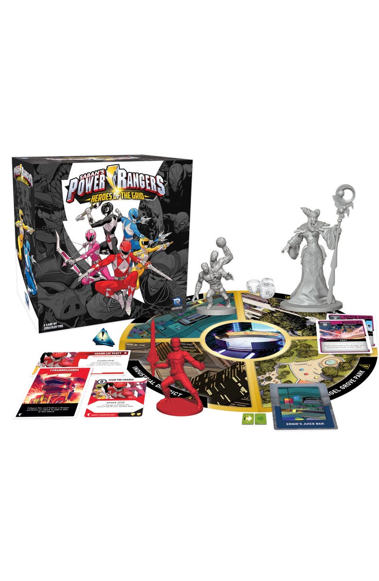 Renegade Game Studios Power Rangers Heroes of the Grid Game, Alternate, color, Multicolored