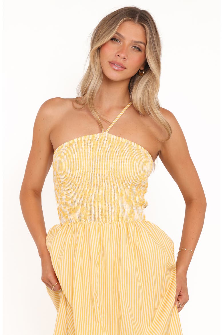 Aviva Stripe Cotton Maxi Sundress, Alternate, color, MANGO STRIPE