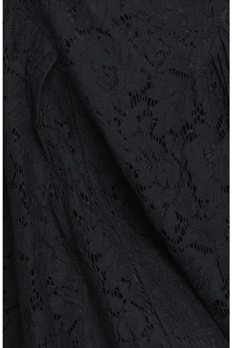 Lace Minidress, Alternate, color, BLACK