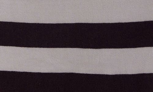 Free People Punk Playful Stripe Long Sleeve T-shirt In Gray