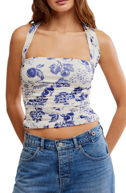 Shop Free People Tommie Floral Tank In Ivory Combo