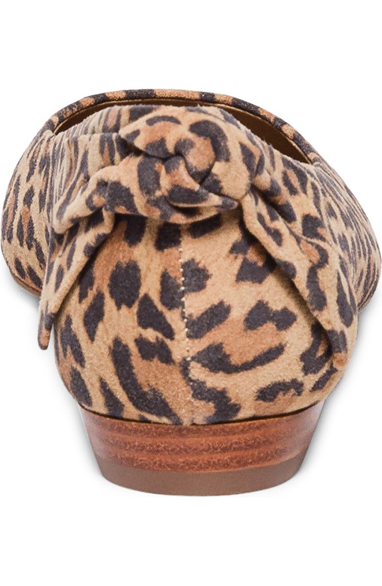 Bernardo Footwear Eloisa Flat, Alternate, color, Sand Cheetah Kid Suede