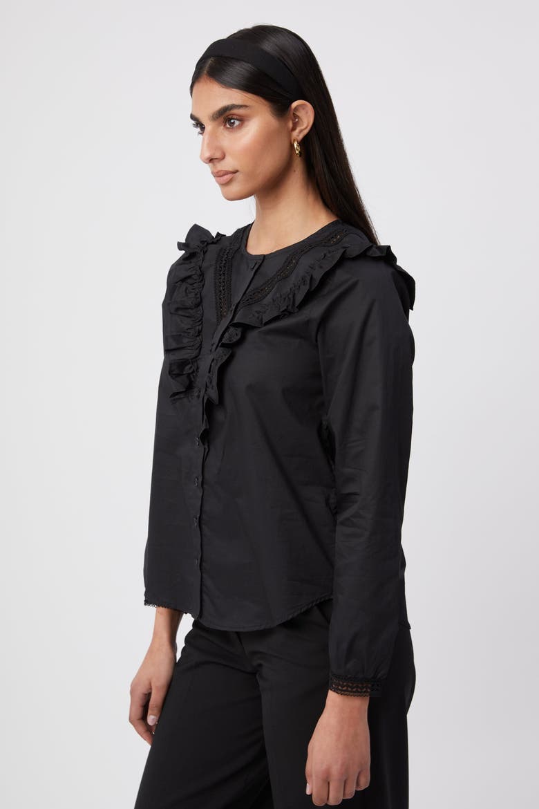 The Lindsay Shirt, Alternate, color, Black