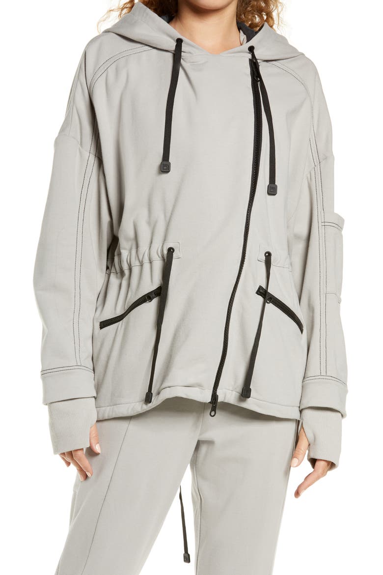 Yolo Stitch Hooded Parka, Alternate, color, HARBOR MIST