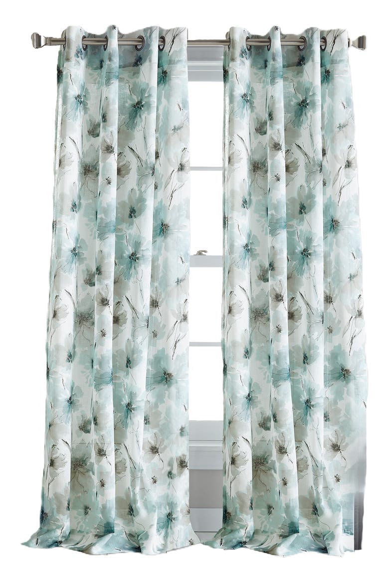 Modern Bloom Curtain Panel video