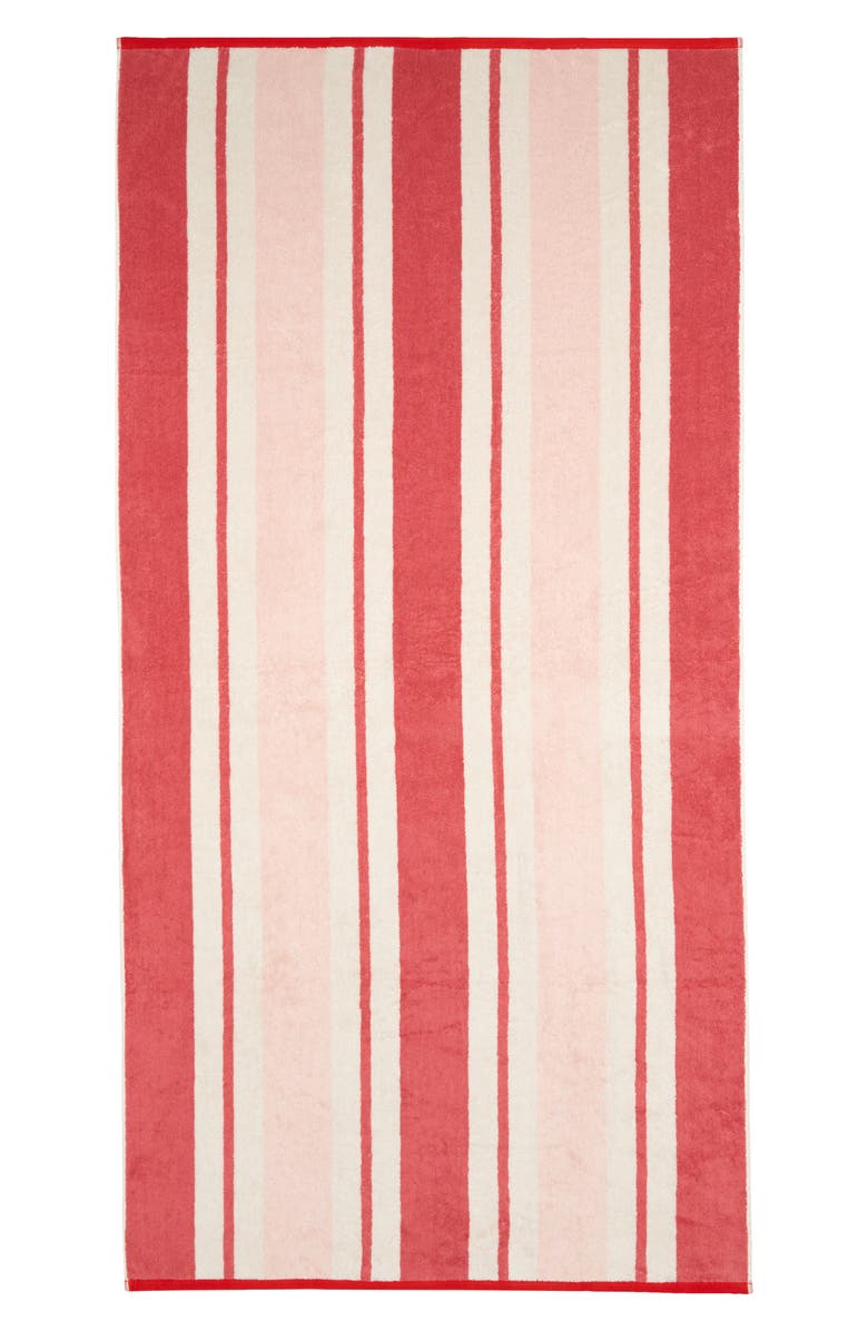 NORDSTROM RACK Set of 4 Cabana Stripe Beach Towels, Alternate, color,