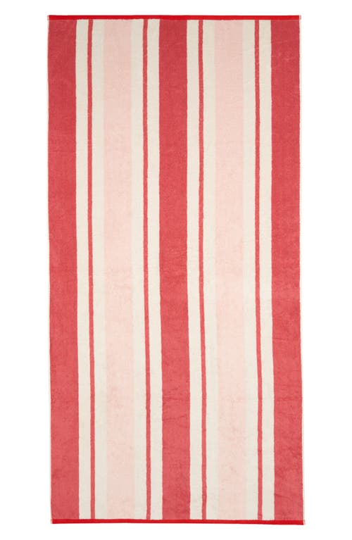 Nordstrom Rack Set Of 4 Cabana Stripe Beach Towels In Pink Dune