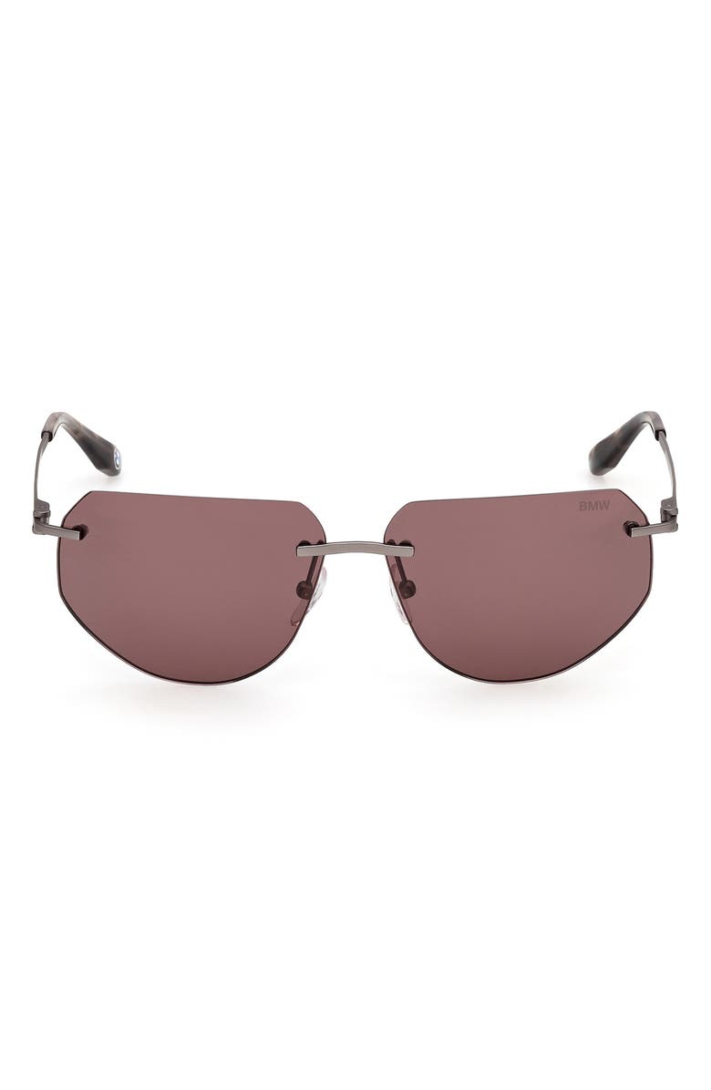 BMW 59mm Sunglasses, Main, color, 