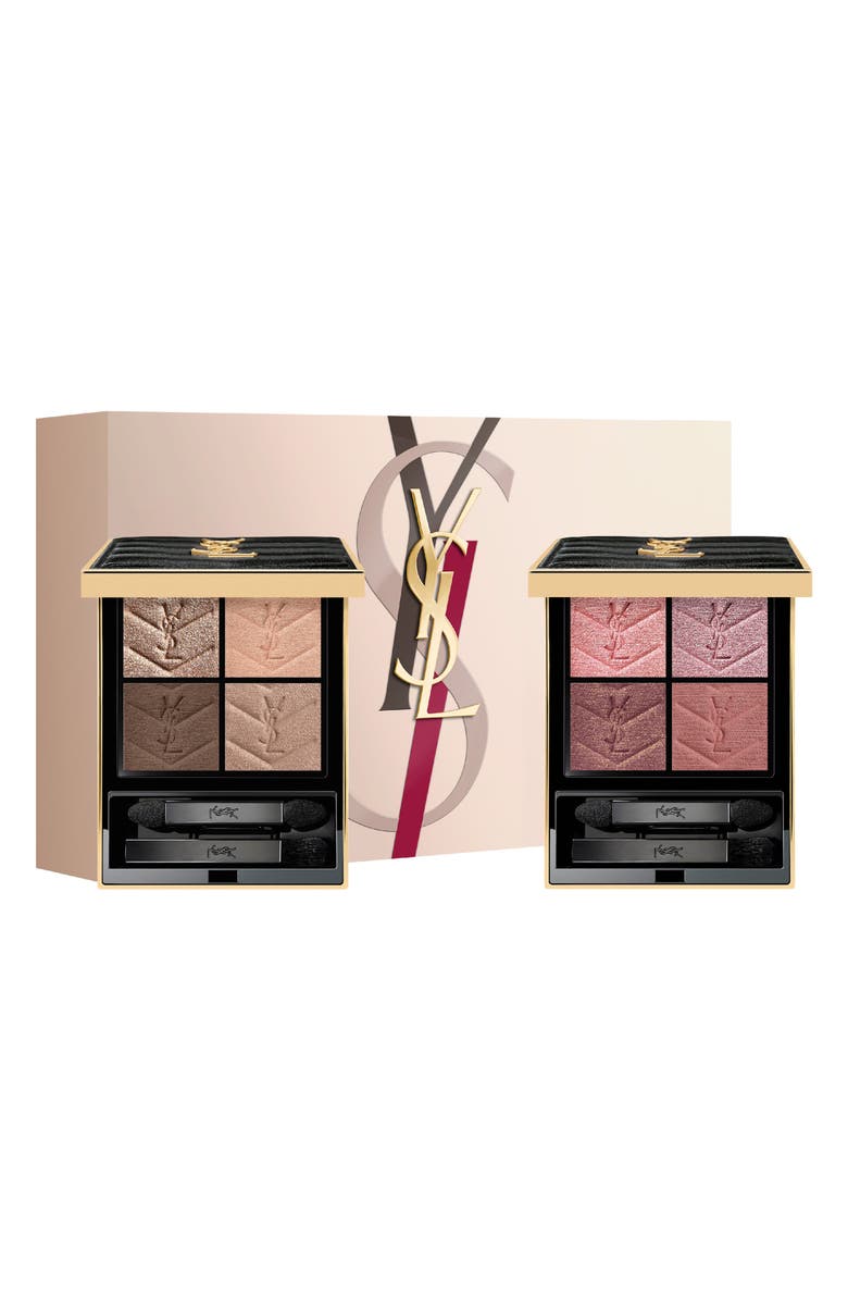 Yves Saint Laurent Couture Mini Eyeshadow Palette Duo $136 Value, Main, color,