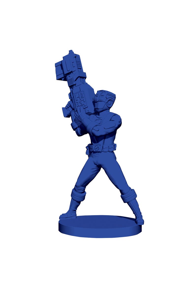 Power Rangers Heroes of the Grid RPM Ranger Pack Expansion, Alternate, color, Multicolored