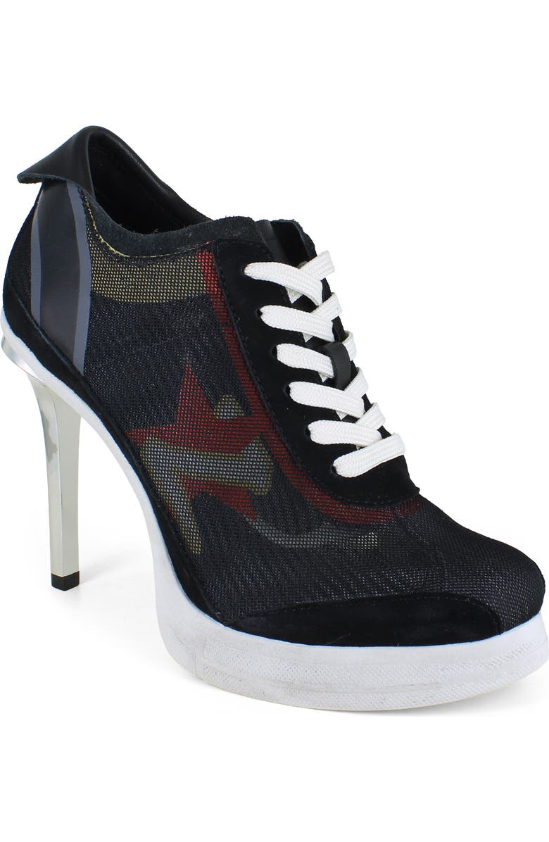 ZIGI Sneaker Platform Pump, Main, color, Black Multi