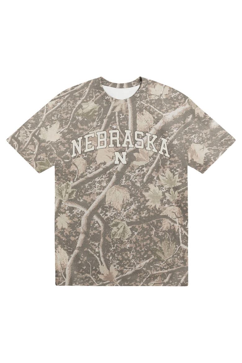 Men's Uscape Apparel  Camo Nebraska Huskers Back Bay Heavyweight T-Shirt, Main, color, Camo