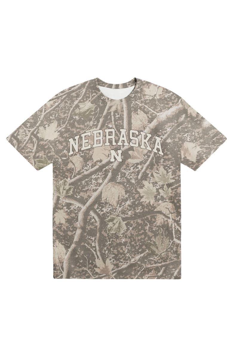 Uscape Apparel Men's Uscape Apparel Camo Nebraska Huskers Back Bay Heavyweight T-Shirt, Main, color, Camo