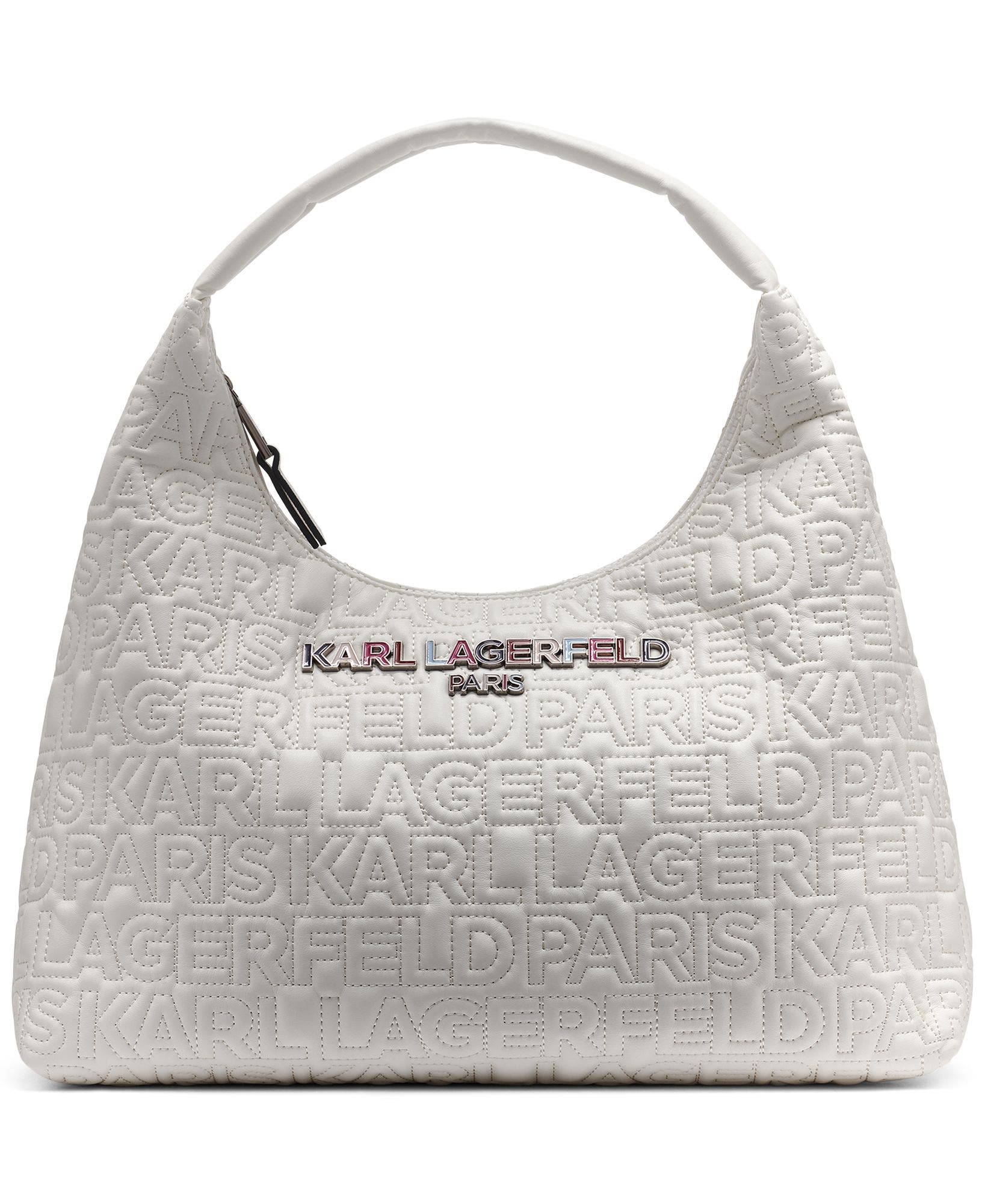 Voyage Hobo Bag, Main, color, White Multi