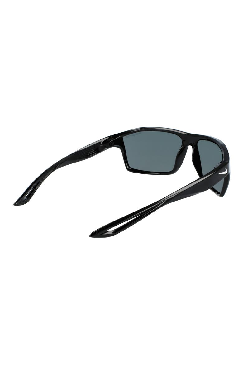 Legend 65mm Multi-Sport Sunglasses, Alternate, color, BLACK/GREY/SILVER FLASH