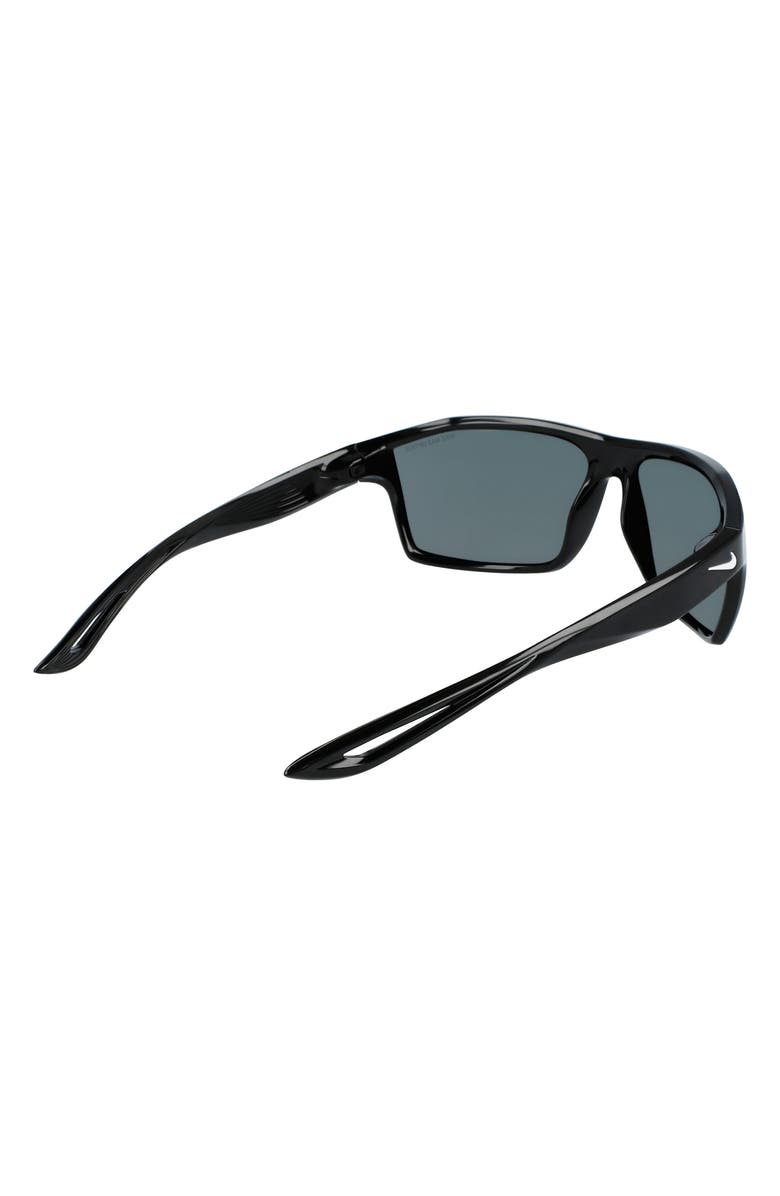 Nike Legend 65mm Multi-Sport Sunglasses, Alternate, color, Black/ Grey