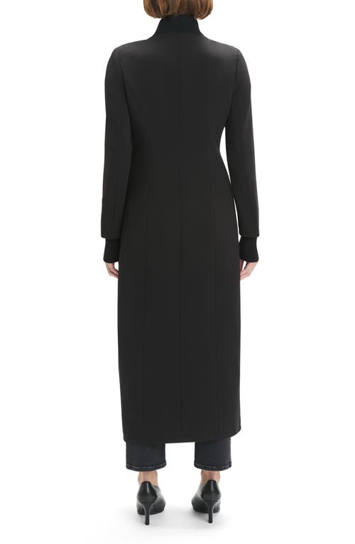 Favorite Daughter The Varsity Longline Coat In Black