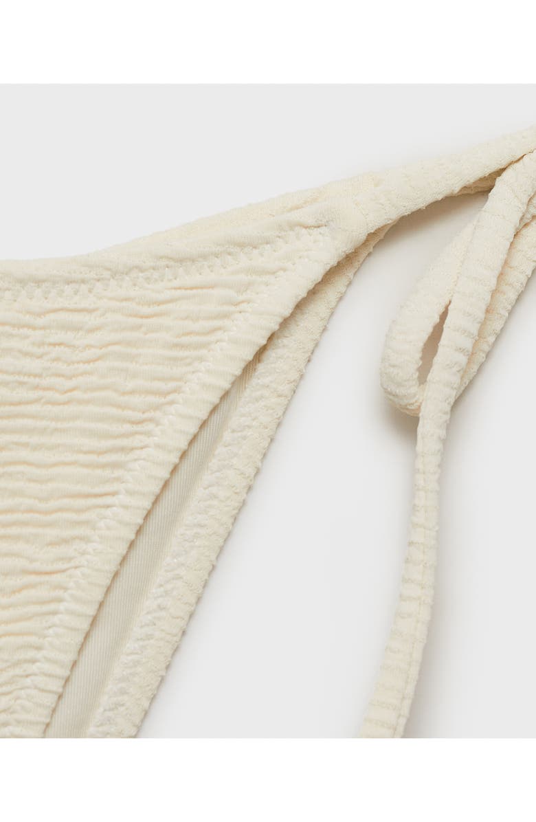 MANGO Side Tie Bikini Bottoms, Alternate, color, 