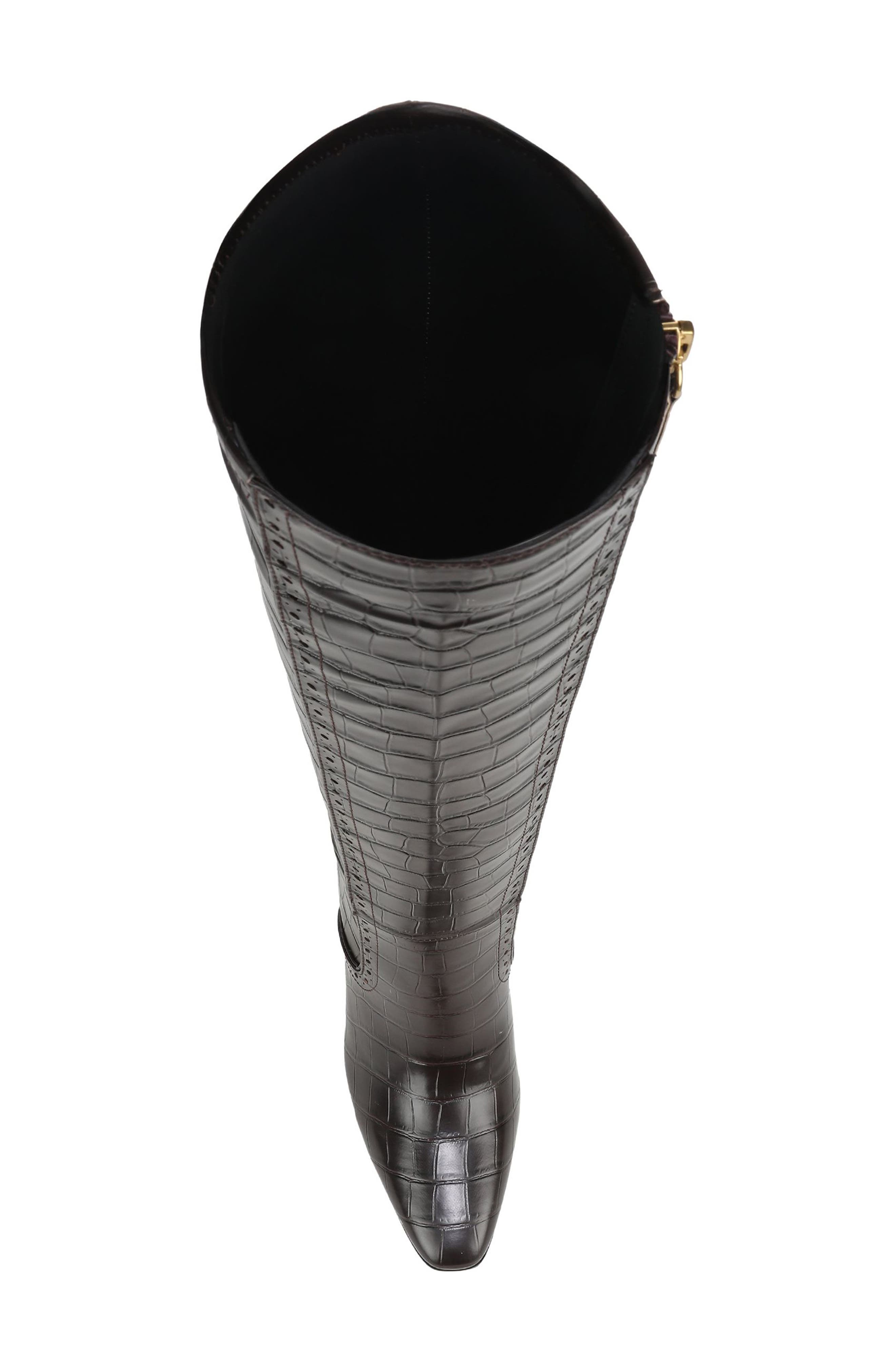 Damiana Knee High Boot, Alternate, color, BROWN