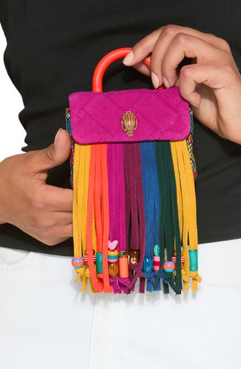 Micro Kensington Fringe Crossbody Bag