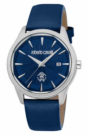 Trionfo Quartz Leather Strap Watch, 44mm