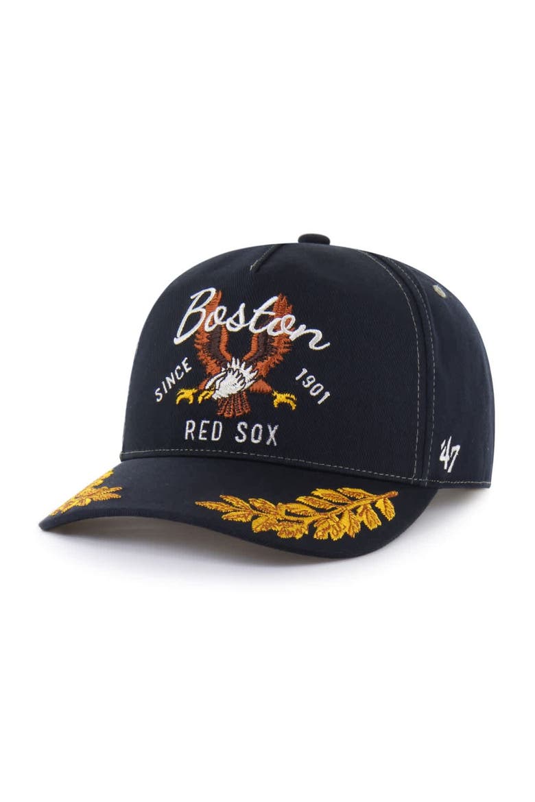 Men's '47  Navy Boston Red Sox Keepsake Collection Adjustable Hitch Hat, Alternate, color, Navy