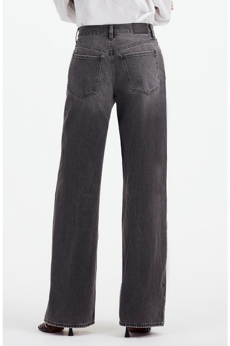 High Waist Superwide Leg Jeans, Alternate, color, KINGSWOOD WASH