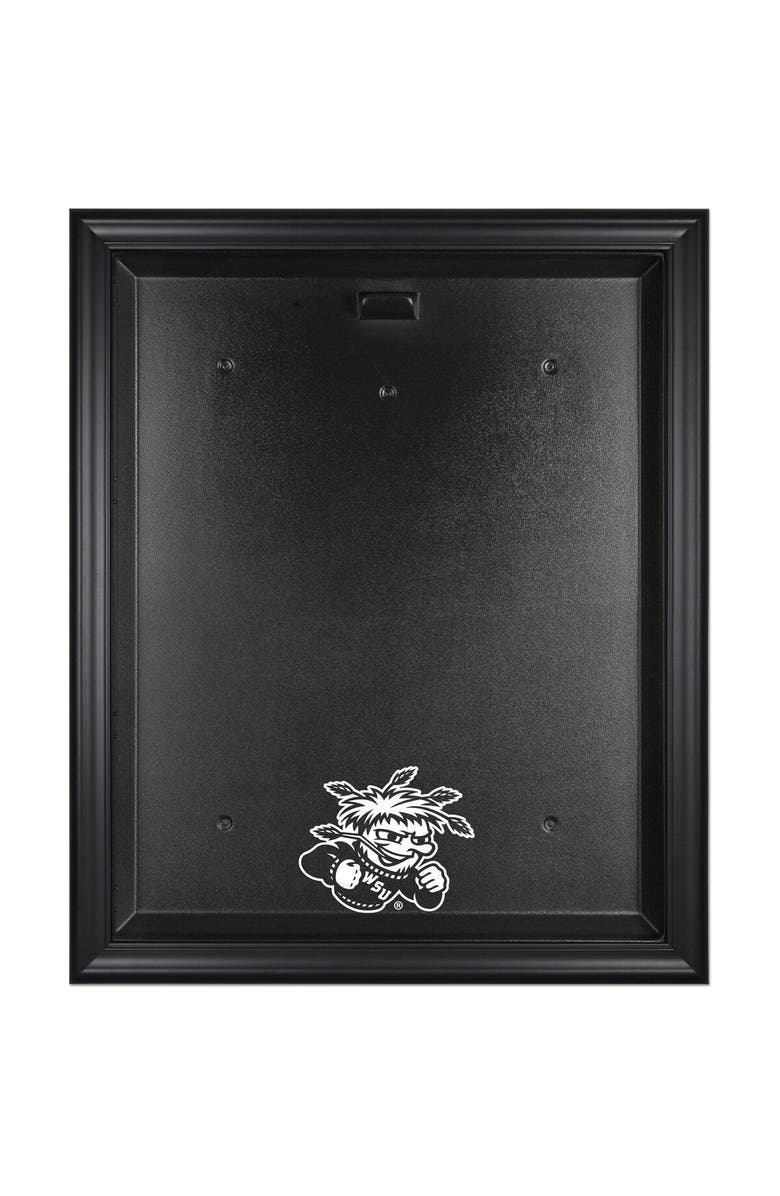 FANATICS AUTHENTIC Wichita State Shockers Black Framed Logo Jersey Case, Main, color, 