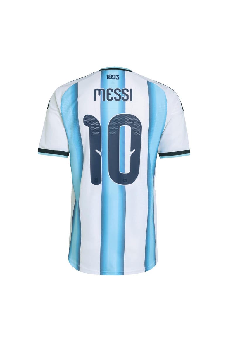 Men's Argentina National Team Lionel Messi adidas White FIFA x World Cup 2026 Home On Field Authentic Jersey, Alternate, color, White