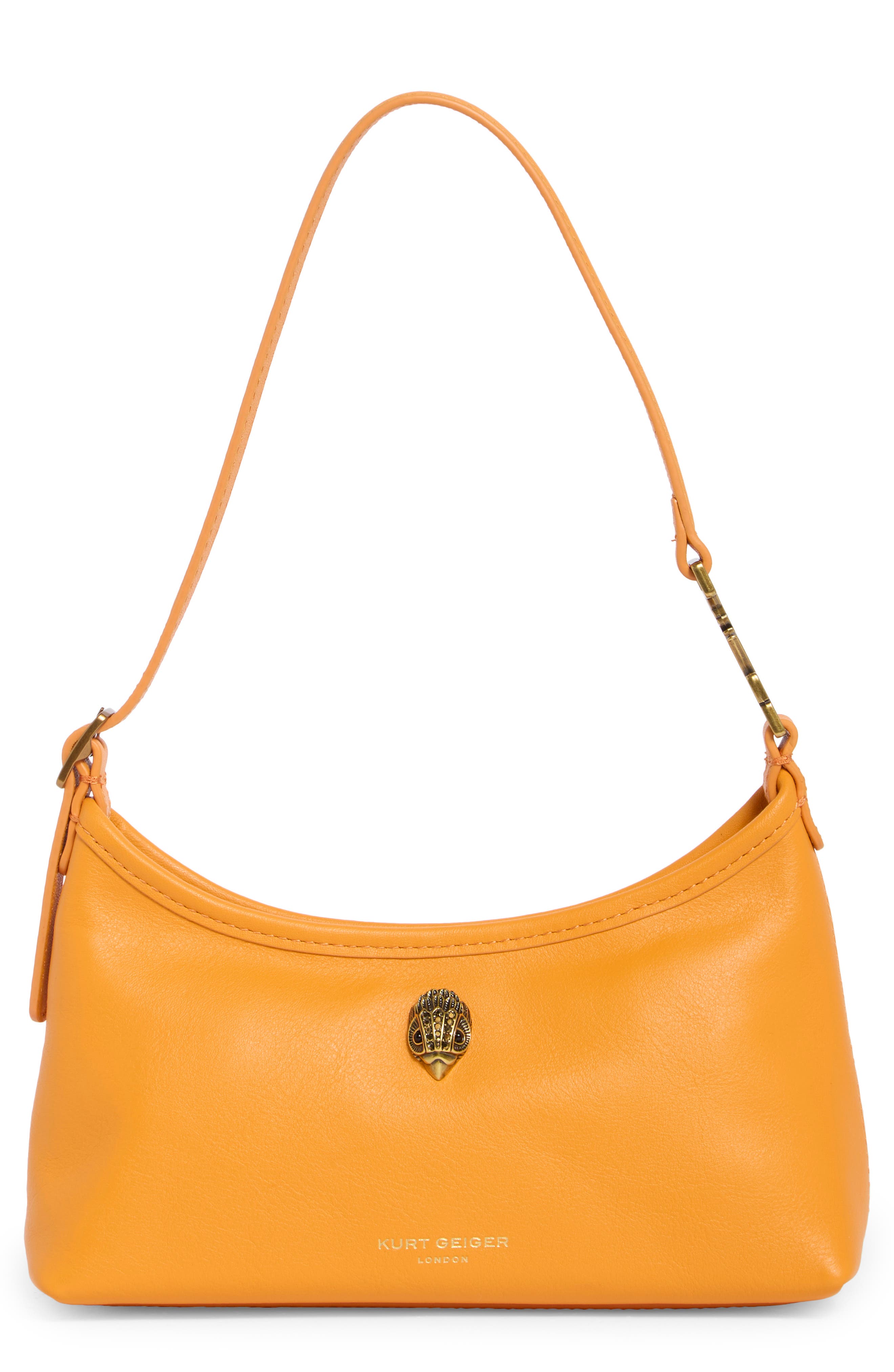 Kurt Geiger London Kurt Sling Shoulder Bag, Main, color, Dark Yellow