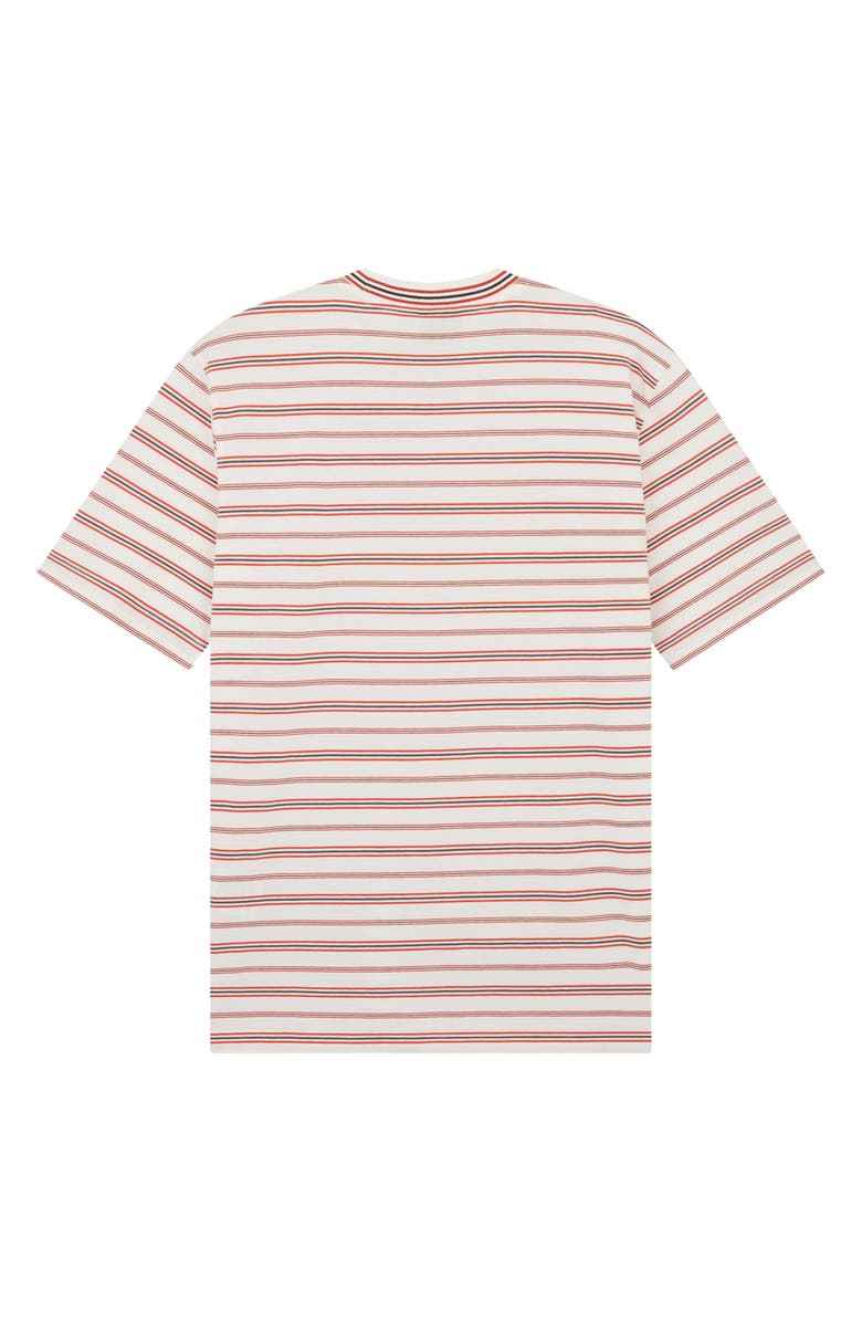 PS Paul Smith Casual Fit Stripe Organic Cotton T-Shirt, Alternate, color, Off White
