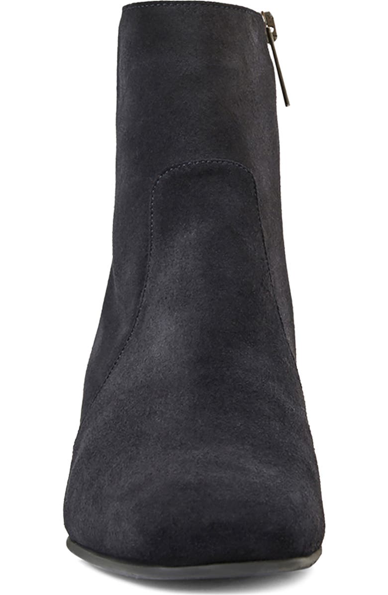 Aquatalia Siela Weatherproof Bootie, Alternate, color, Navy Suede