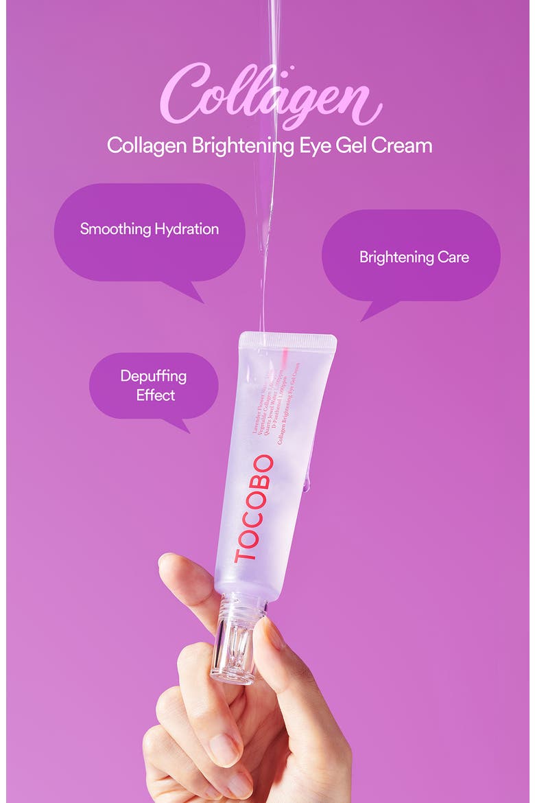 Collagen Brightening Eye Gel Cream, Alternate, color, NO COLOR