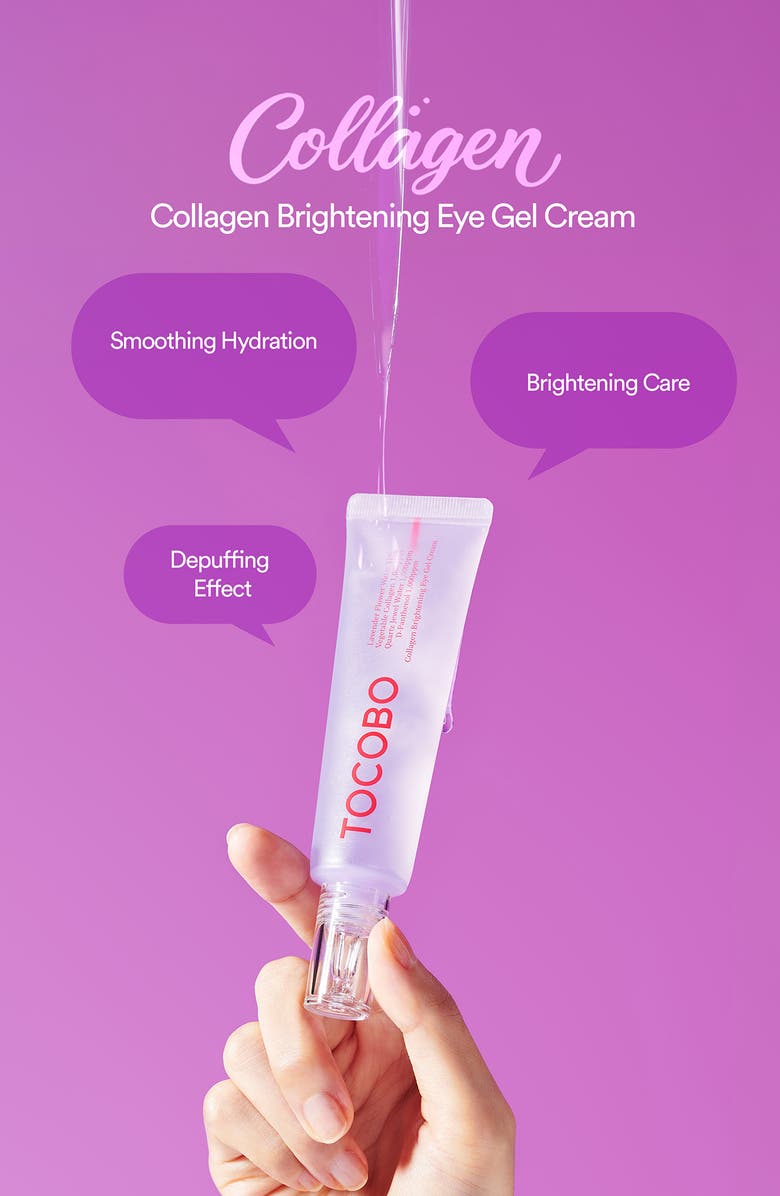 Tocobo Collagen Brightening Eye Gel Cream, Alternate, color,