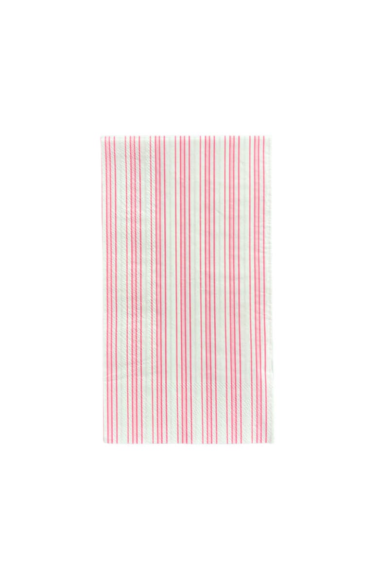 Jollity & Co. Pink & White Striped Guest Napkins, Main, color, Assorted Pre-Pack