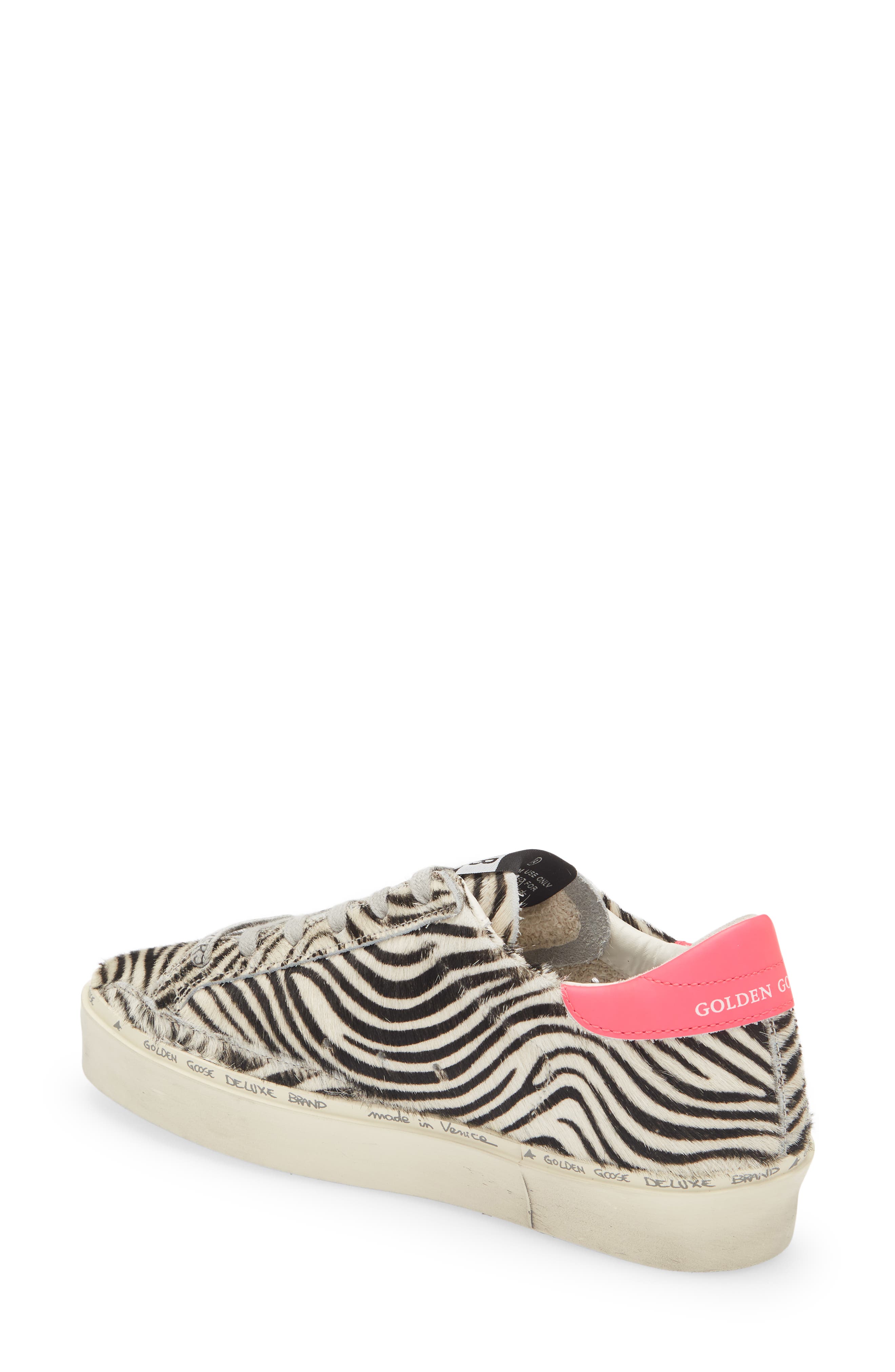 Golden Goose Hi Star Genuine Calf Hair Platform Sneaker, Alternate, color, 