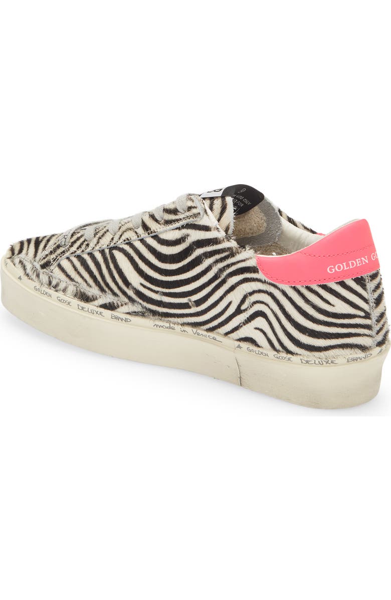 Golden Goose Hi Star Genuine Calf Hair Platform Sneaker, Alternate, color,