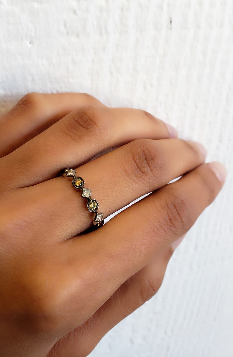 Sethi Couture Diamond Art Deco Ring, Alternate, color, 