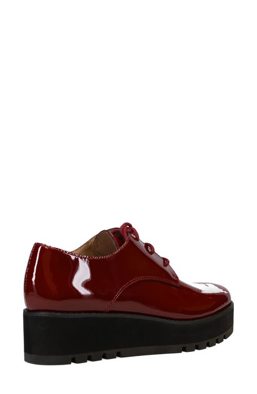 Eileen Fisher Eddy Derby In Burgundy