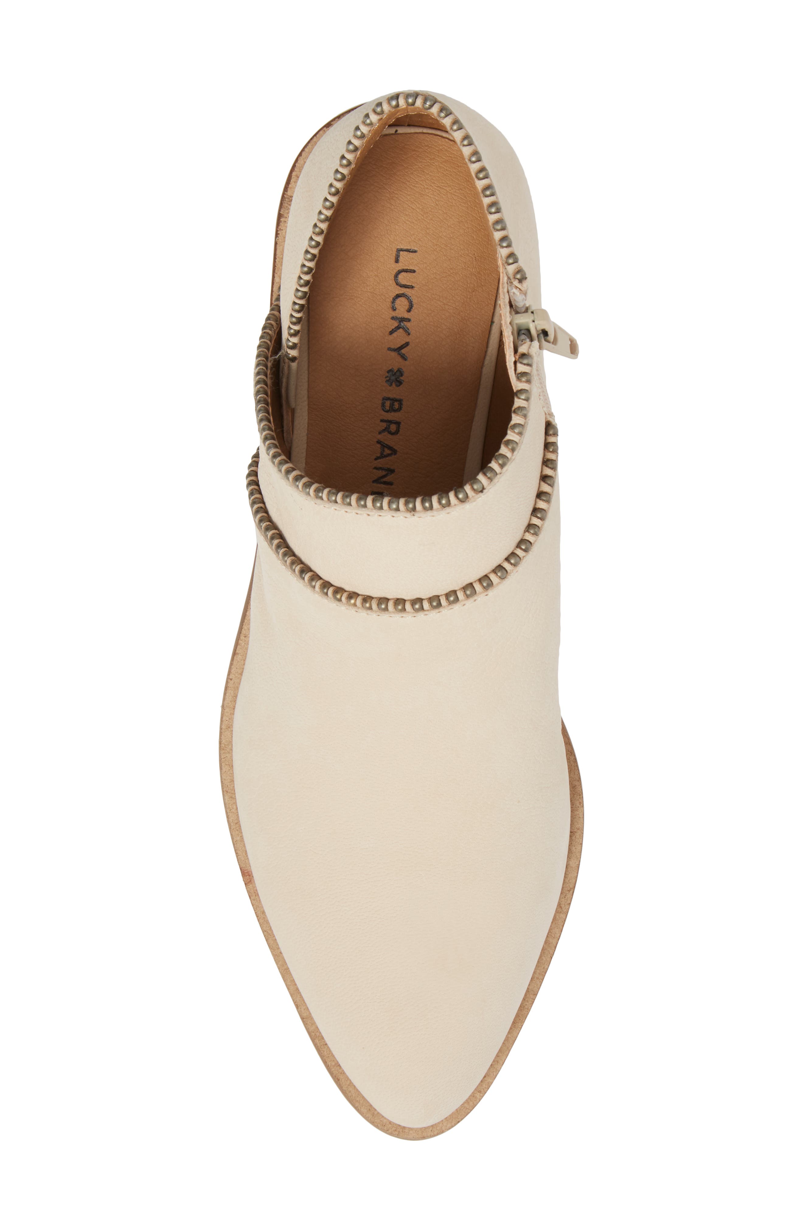 Perrma Bootie, Alternate, color, LIMESTONE LEATHER