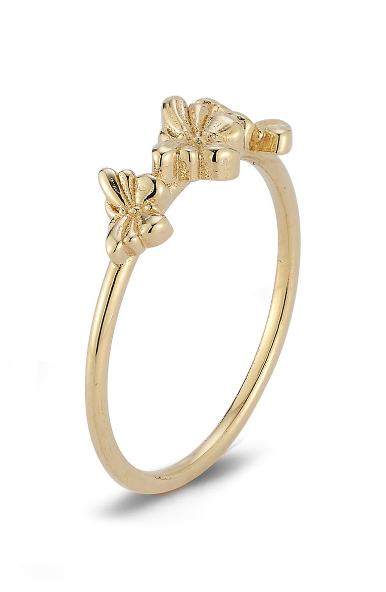 Ember Fine Jewelry 14K Gold Butterfly Ring, Alternate, color, Gold