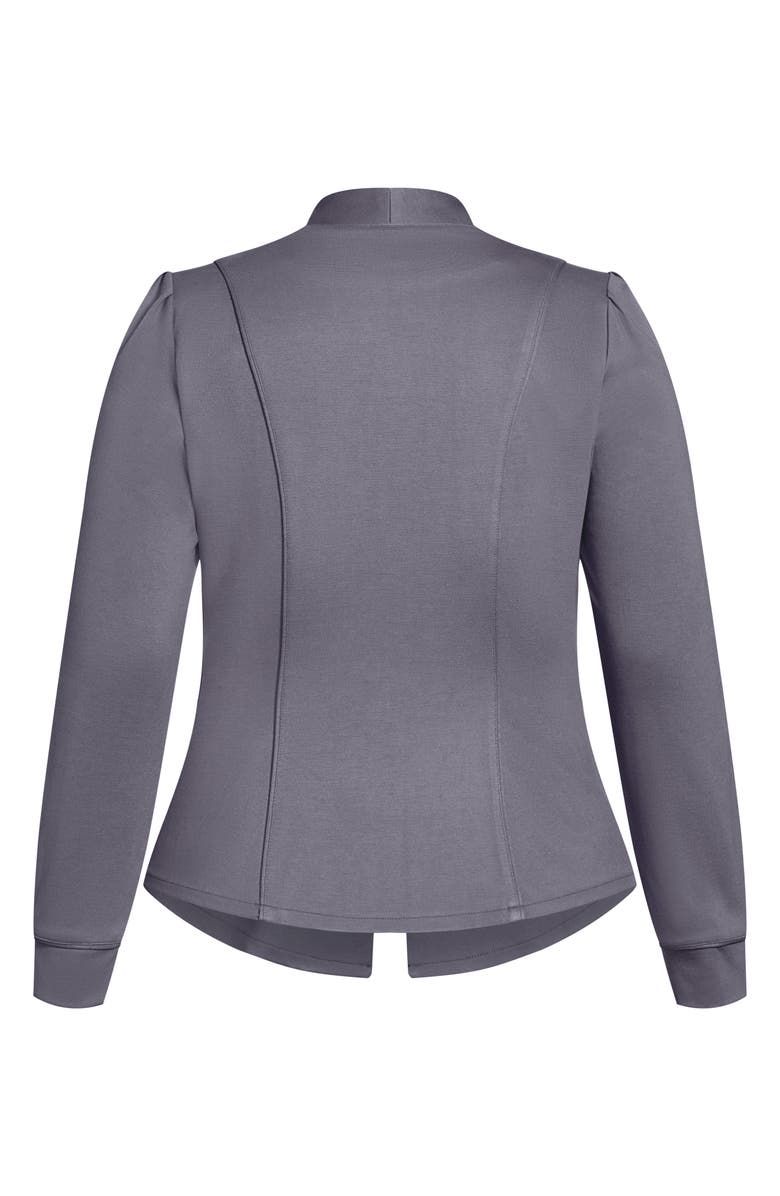 City Chic Piping Praise Jacket, Alternate, color,