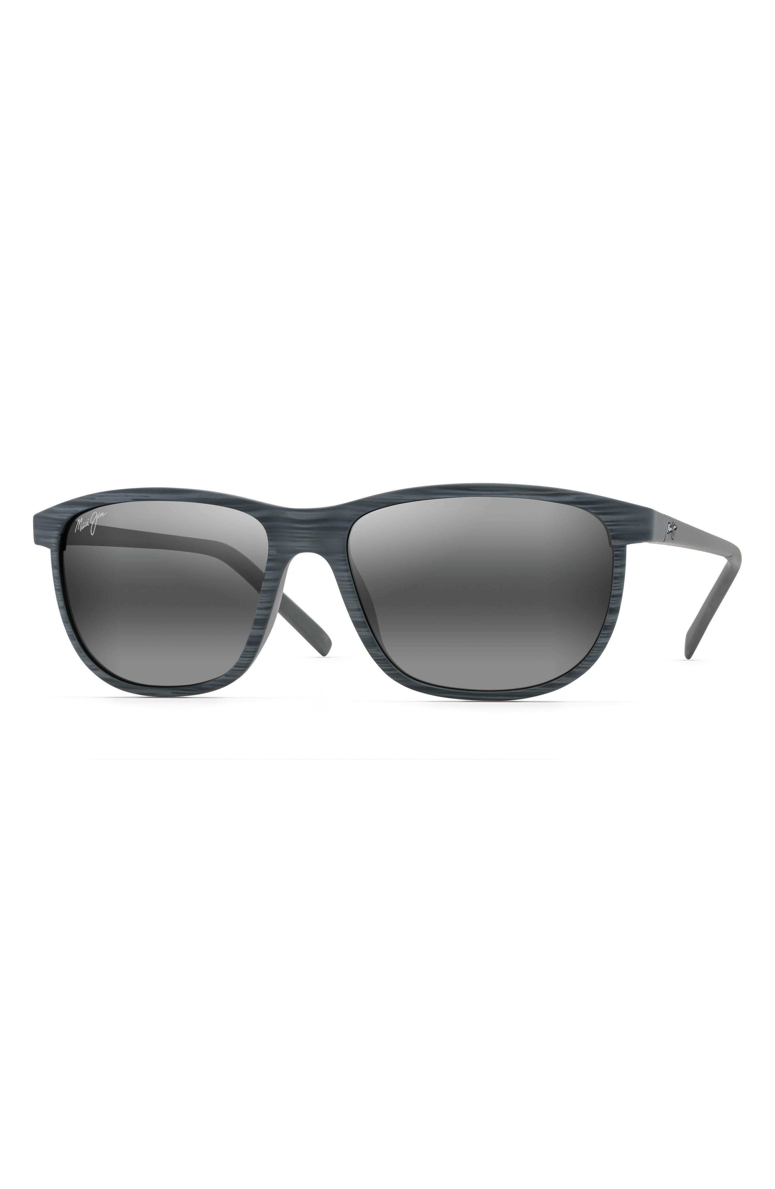 Maui Jim Lele Kawa 58mm Polarized Square Sunglasses (Men) | Nordstrom