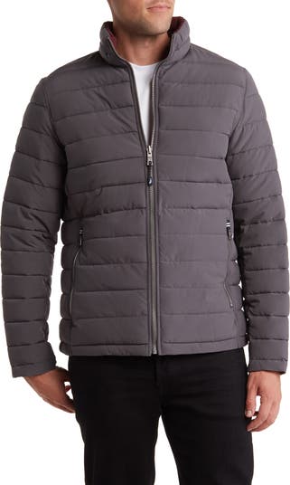 Water Resistant Reversible Puffer Jacket