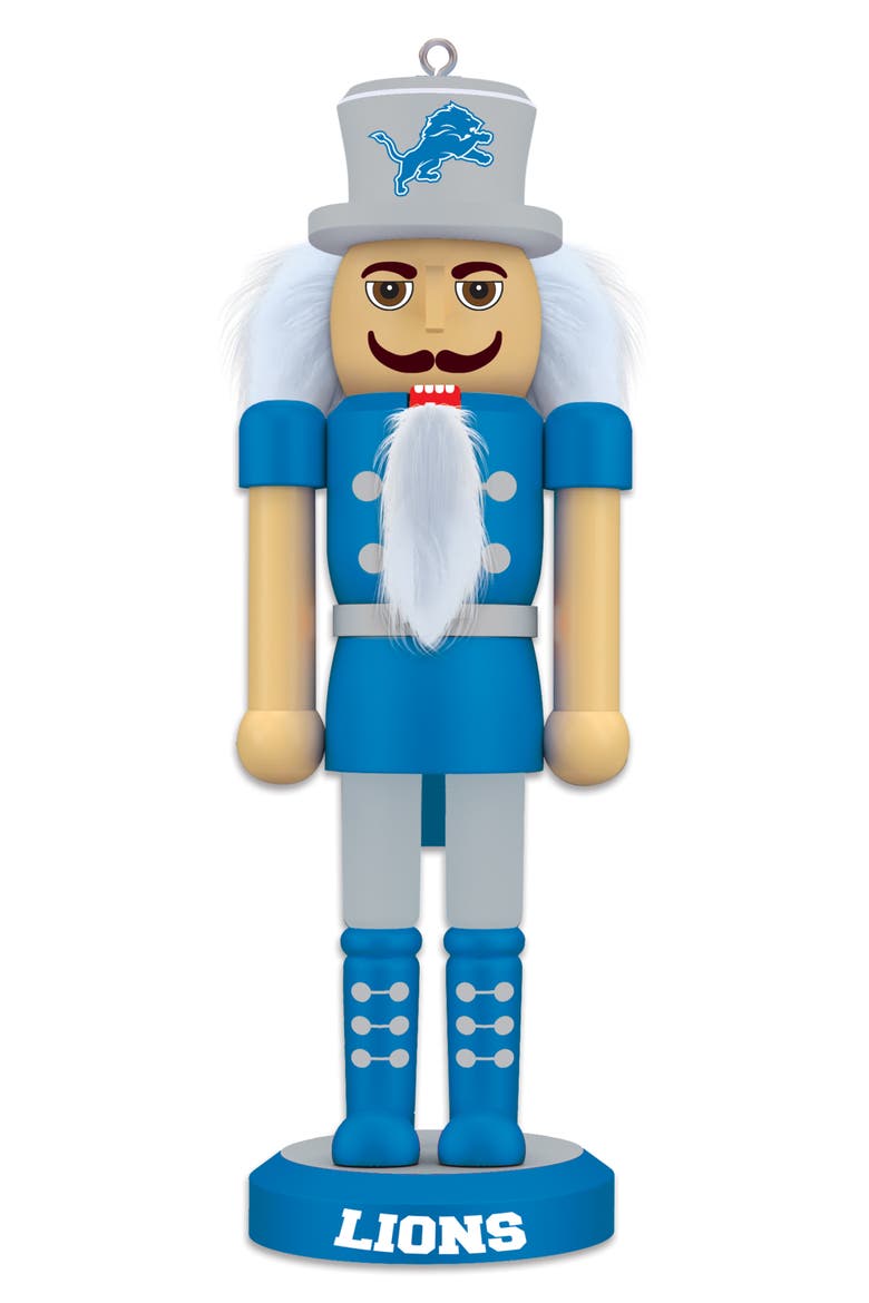 Detroit Lions Keepsake Nutcracker, Main, color, Multicolor