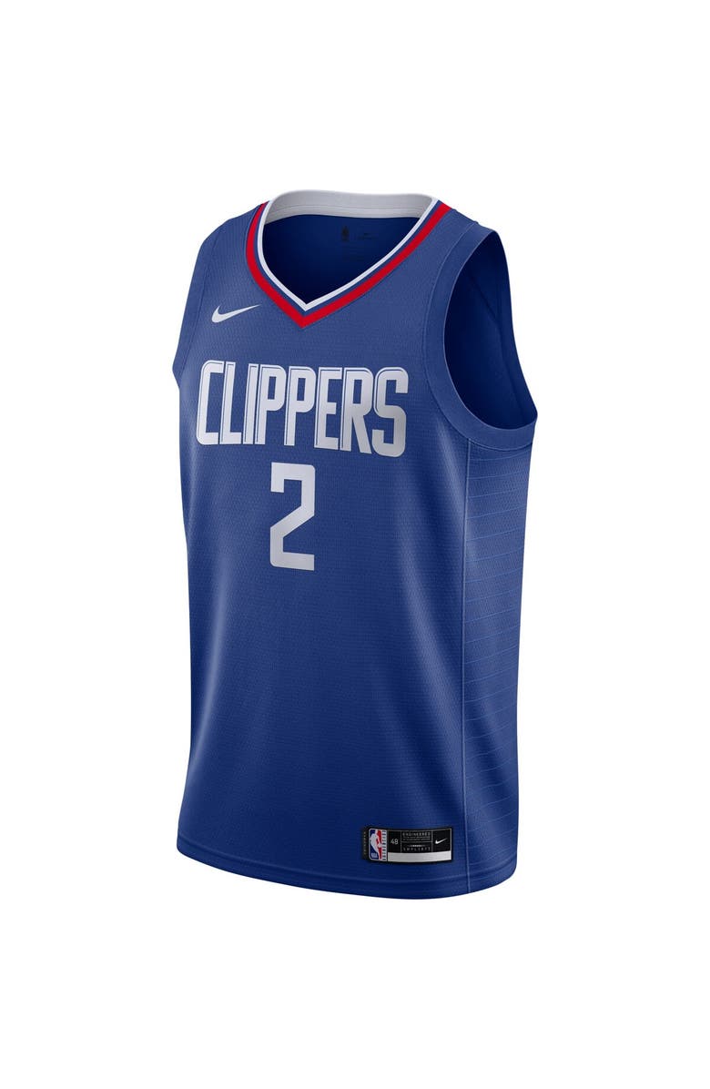 Nike Men's Nike Kawhi Leonard Royal LA Clippers Swingman Jersey - Icon Edition, Alternate, color, 