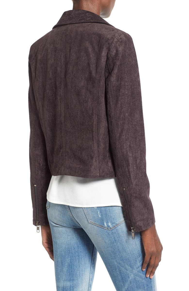 ASTR the Label ASTR Faux Suede Moto Jacket, Alternate, color,